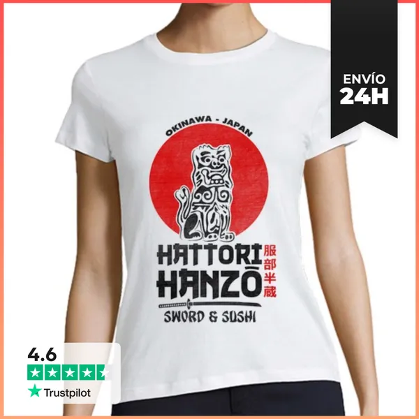 Camiseta Mujer Clásica Hattori Hanzo LaTostadora