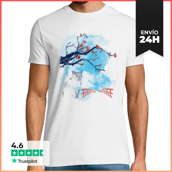 Camiseta Hombre Clásica Delicias Japonesas LaTostadora