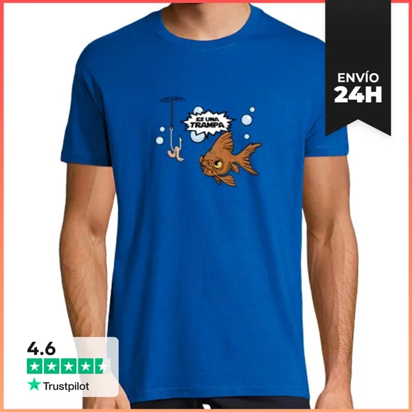 Camiseta Hombre Clásica Es Una Trampa! LaTostadora
