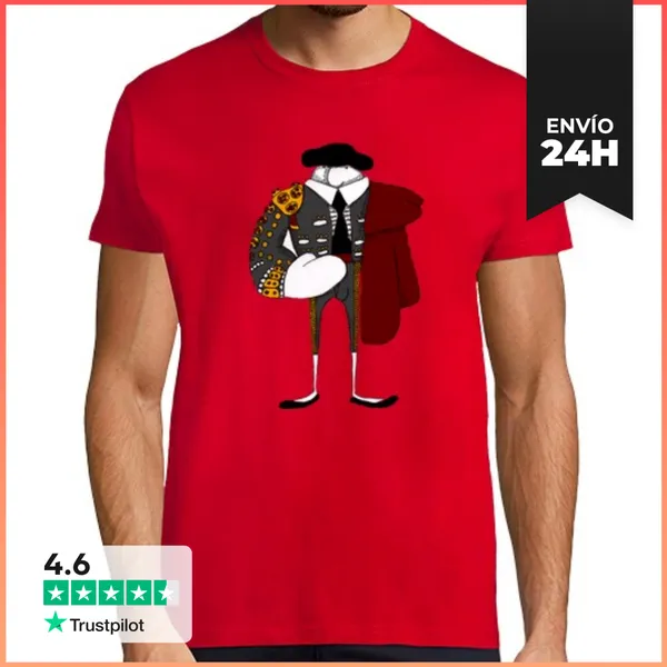Camiseta Hombre Clásica Torero LaTostadora