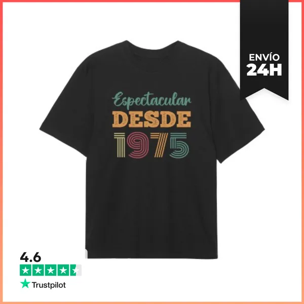 Camiseta Oversize ESPECTACULAR DESDE 1975 LaTostadora