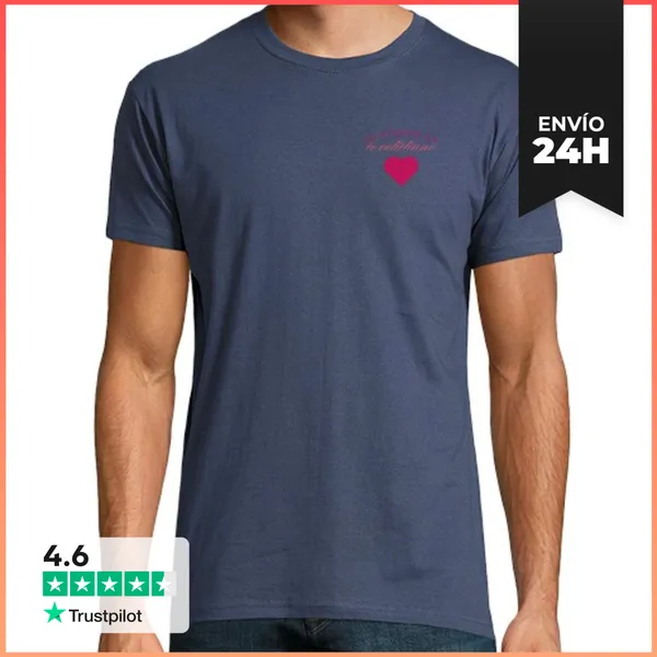 Camiseta Hombre Clásica Amor Camiseta LaTostadora
