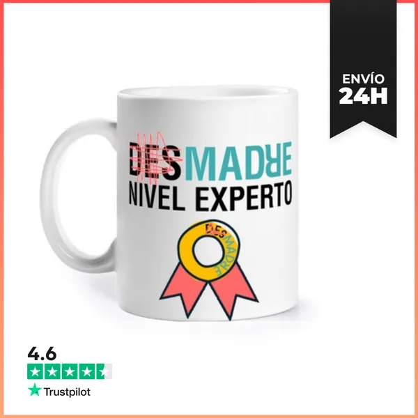 Taza Desmadre Nivel Experto LaTostadora