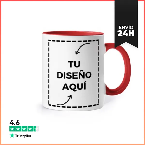 Taza De Colores Taza De Colores Personalizada LaTostadora