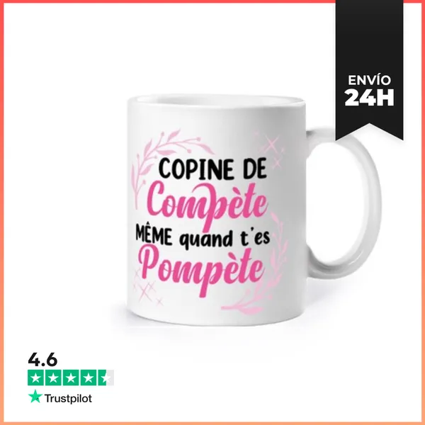 Taza Amigo De La Competencia Mejores Amigos LaTostadora