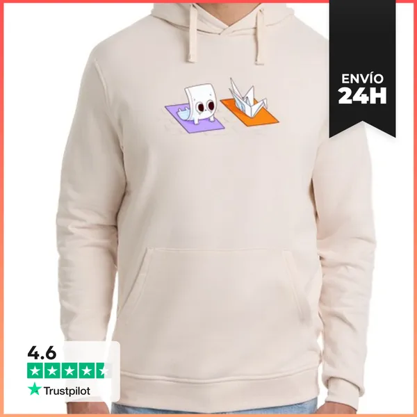 Sudadera Unisex Con Capucha Yoga Class LaTostadora
