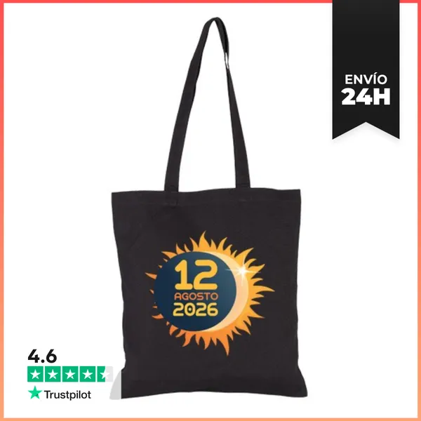Bolsa De Tela Eclipse Total De Sol LaTostadora