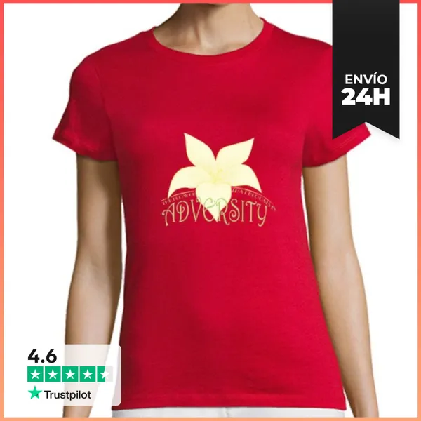 Camiseta Mujer Clásica Adversidad LaTostadora