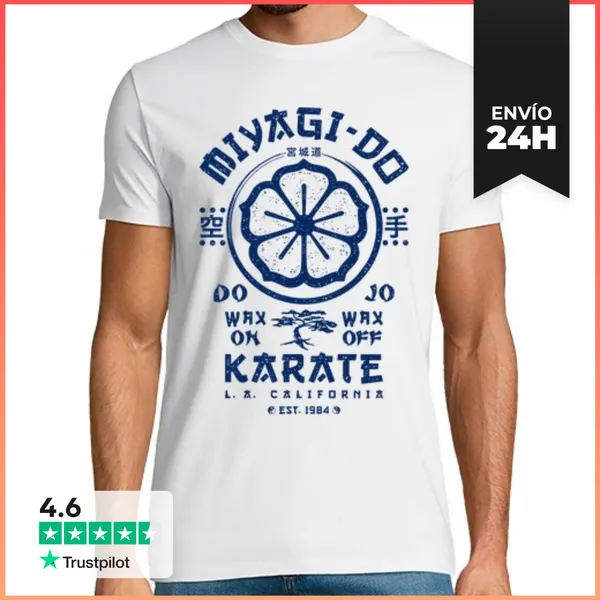 Camiseta Hombre Clásica Miyagi-Do LaTostadora