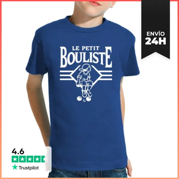 Camiseta Clásica Para Niños El Pequeño Jugador De Bolos Blanco