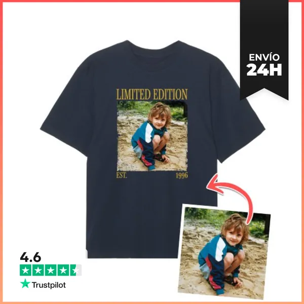 Camiseta Oversize Camiseta Oversize 1996 Limited Edition Foto