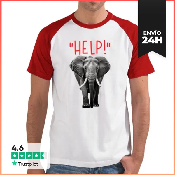 Camiseta Hombre, Estilo Béisbol Diseño 4647698 LaTostadora