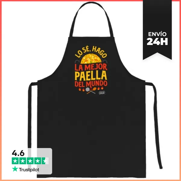 Delantal Hago La Mejor Paella Del Mundo LaTostadora