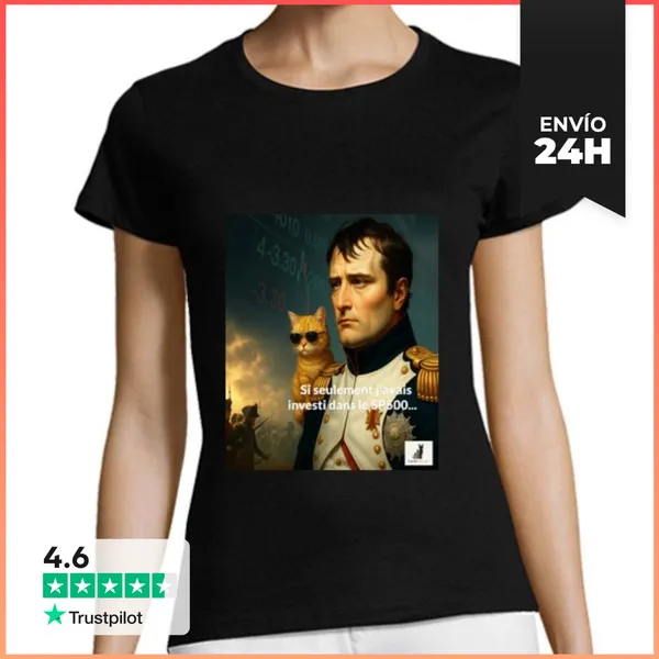 Camiseta Mujer Clásica Napoleón Si Solo - Capitalista LaTostadora