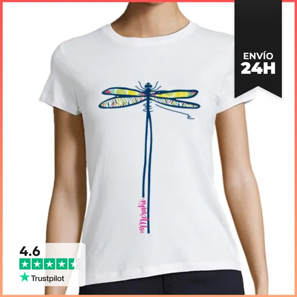 Camiseta Mujer Clásica LIBELULA CM LaTostadora