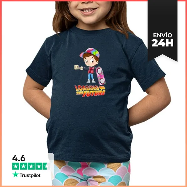 Camiseta Clásica Para Niños Loading The Future LaTostadora