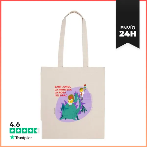 Bolsa De Tela Sant Jordi Bossa LaTostadora