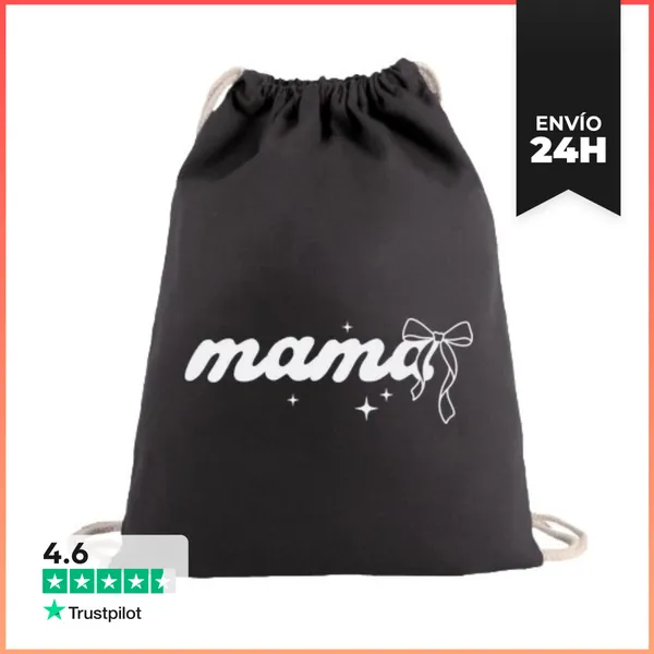 Mochila Saco Con Cuerdas MAMA COQUETTE BOW LaTostadora