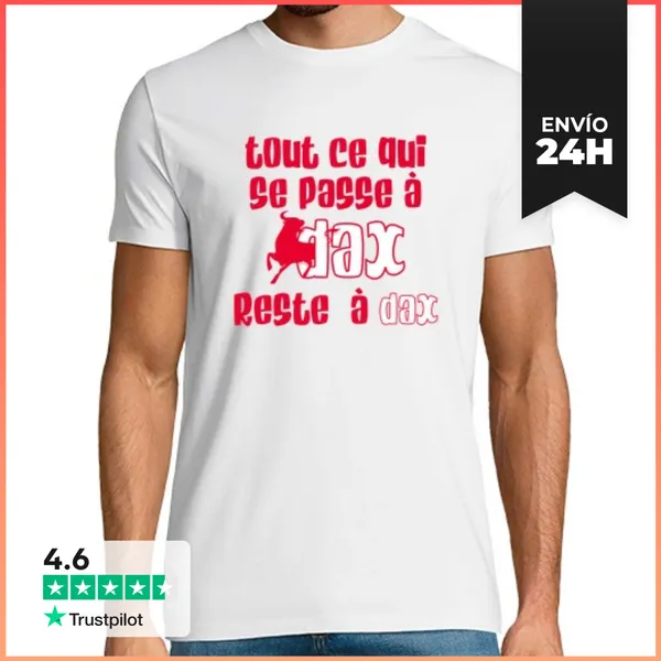 Camiseta Hombre Clásica Feria De Dax LaTostadora