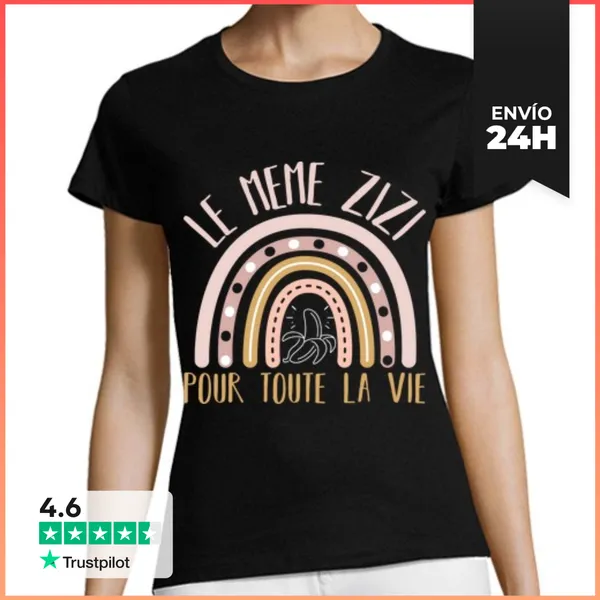 Camiseta Mujer Clásica El Mismo Pene Para Toda La Vida Humor D
