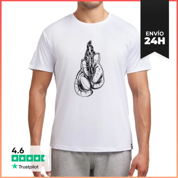 Camiseta Deportiva Hombre Boxeador Boxeo LaTostadora
