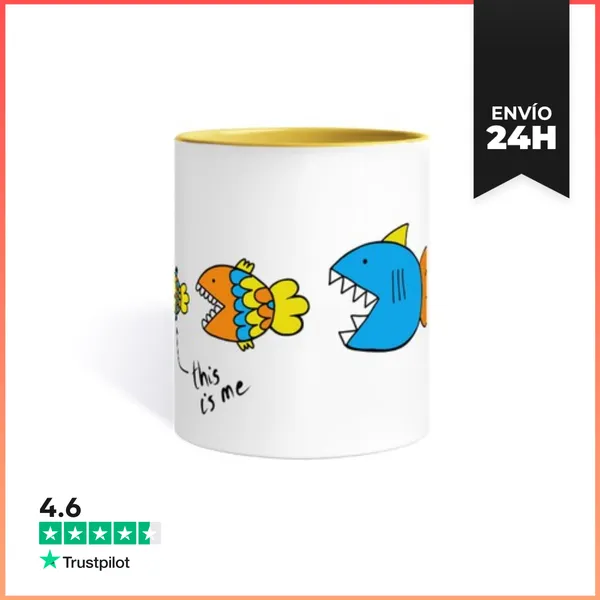 Taza De Colores Diseño 1205025 LaTostadora