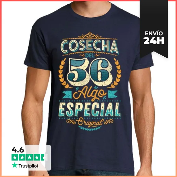 Camiseta Hombre Clásica Cosecha Del 56 Especial LaTostadora