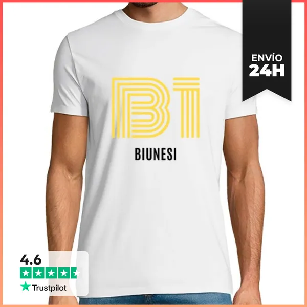 Camiseta Hombre Clásica Camiseta Blanca B1 Hombre LaTostadora