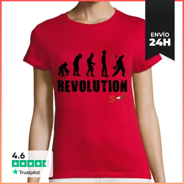 Camiseta Mujer Clásica Revolution LaTostadora