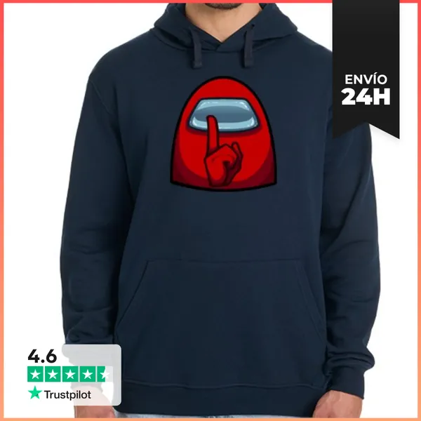 Sudadera Unisex Con Capucha Hombre, Sudadera Con Capucha, Azul
