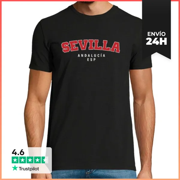 Camiseta Hombre Clásica SEVILLA LaTostadora