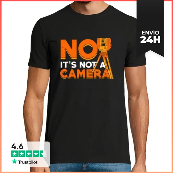 Camiseta Hombre Clásica Regalo Divertido Del Topógrafo De Agrim
