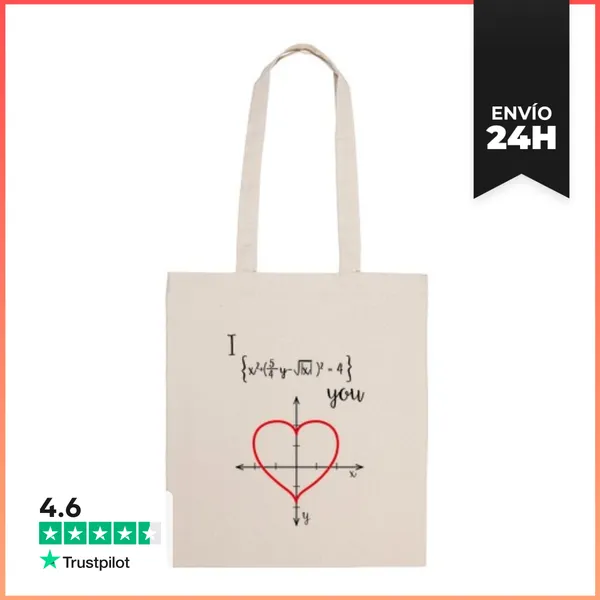Bolsa De Tela Mathematical Love LaTostadora