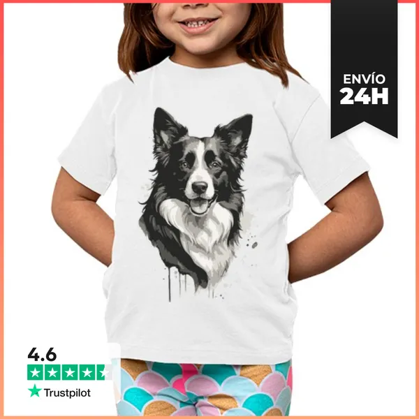 Camiseta Clásica Para Niños Se Venden Cachorros De Perro Border