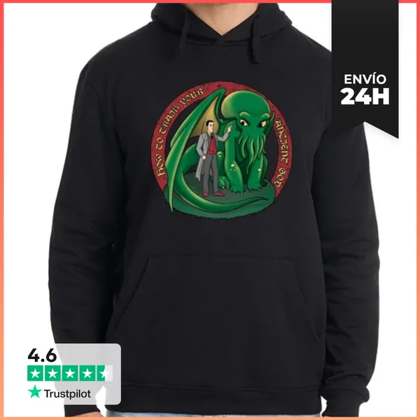 Sudadera Unisex Con Capucha How To Train Your Ancient God (colab