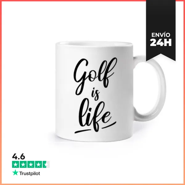 Taza El Golf Es Vida LaTostadora