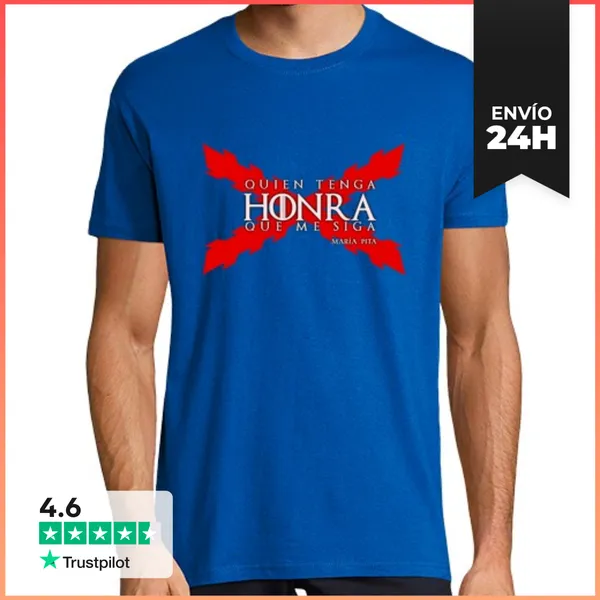 Camiseta Hombre Clásica María Pita LaTostadora