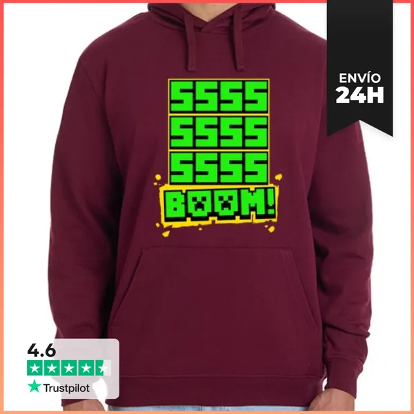 Sudadera Unisex Con Capucha BOOM! LaTostadora