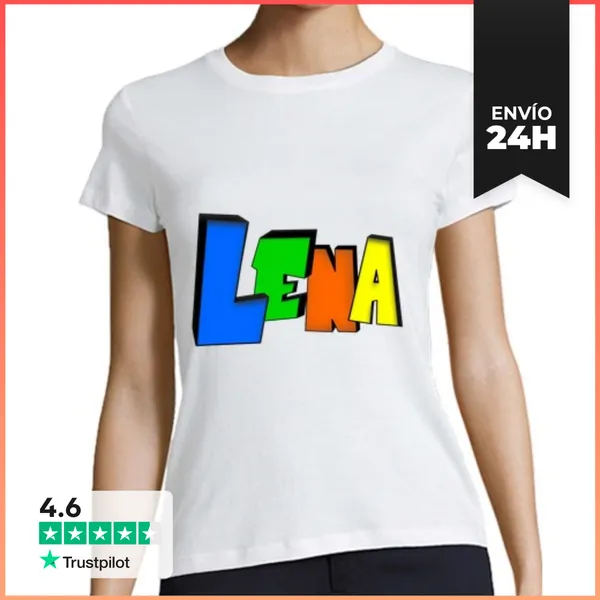 Camiseta Mujer Clásica Lena LaTostadora