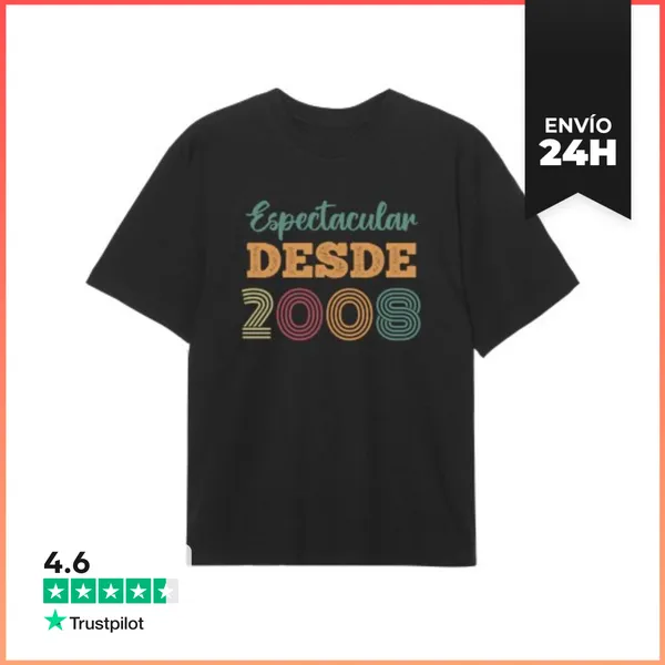 Camiseta Oversize ESPECTACULAR DESDE 2008 LaTostadora