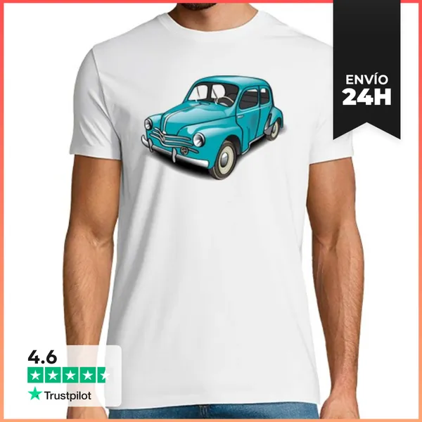 Camiseta Hombre Clásica 4cv LaTostadora