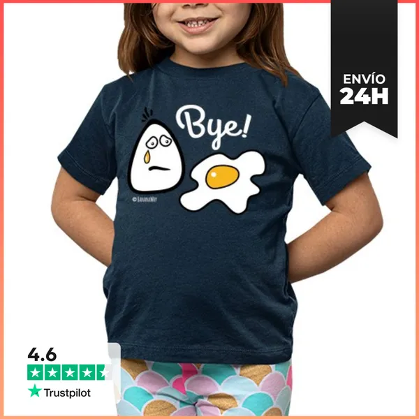 Camiseta Clásica Para Niños Bye! LaTostadora