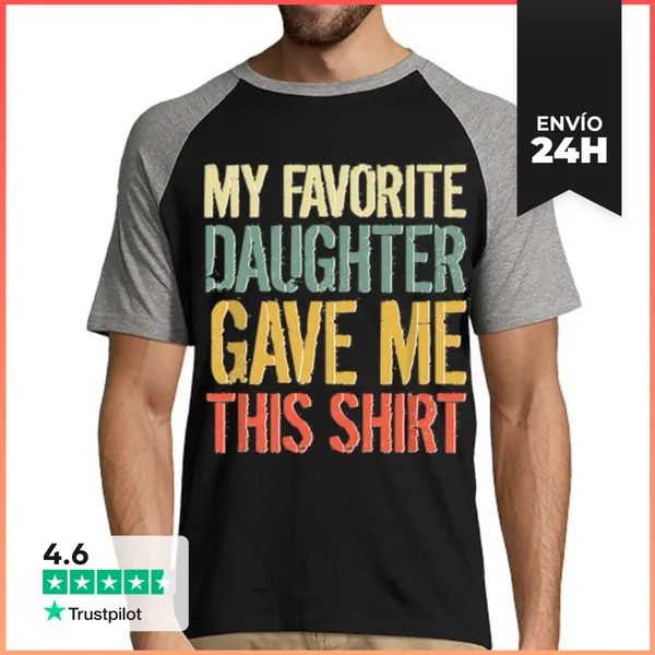 Camiseta Hombre, Estilo Béisbol Papá Pops Héroe De Los Padres Mi