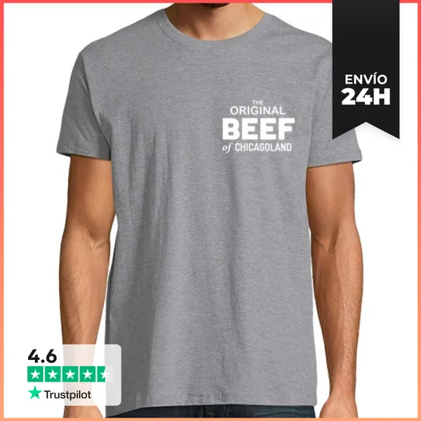 Camiseta Hombre Clásica The Original Beef Of Chicagoland