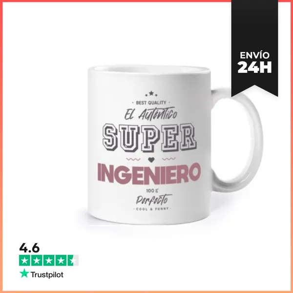 Taza El Auténtico Súper Ingeniero LaTostadora
