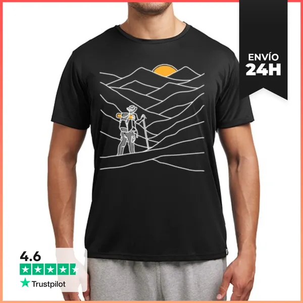 Camiseta Deportiva Hombre Caminante LaTostadora