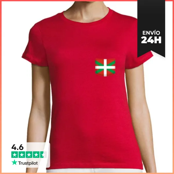 Camiseta Mujer Clásica Pas Vasco LaTostadora