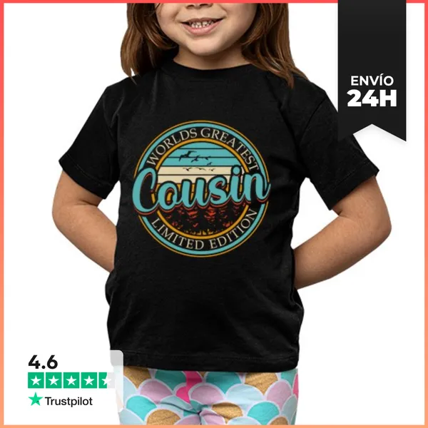 Camiseta Clásica Para Niños Edición Limitada Del Primo Más Grande