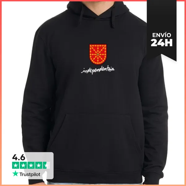 Sudadera Unisex Con Capucha Independentzia 2 LaTostadora