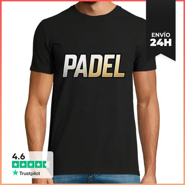 Camiseta Hombre Clásica Pádel LaTostadora